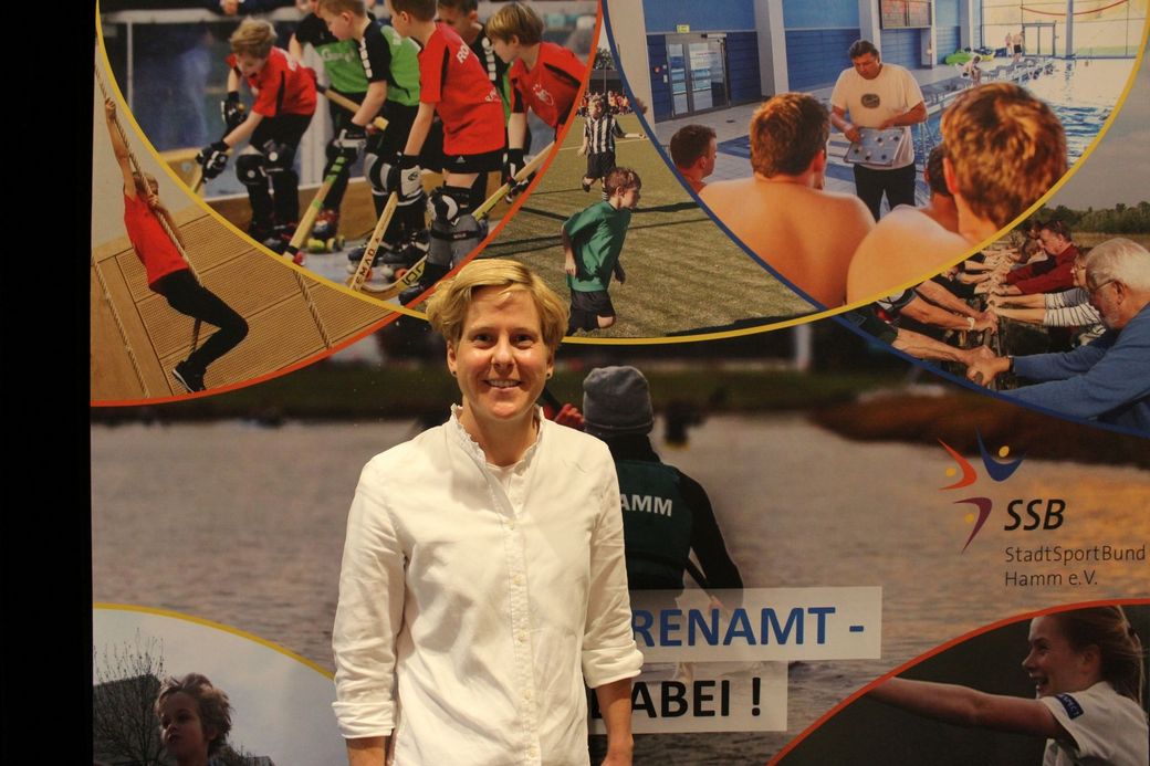 Bild von Christina Wilke Vizepräsidentin -Frauen, -Erziehung und -Mitarbeiter im SSB Hamm